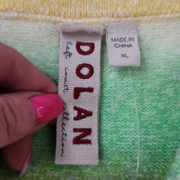 Anthropologie Dolan Left Coast Collection Knit Ombre Midi‎ Skirt Women's XL - Picture 8 of 10